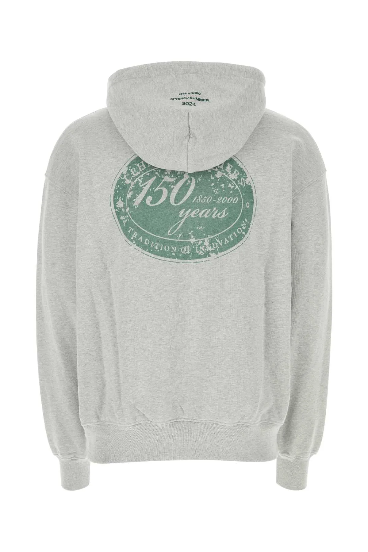 1989 Studio Melange Grey Cotton Sweatshirt