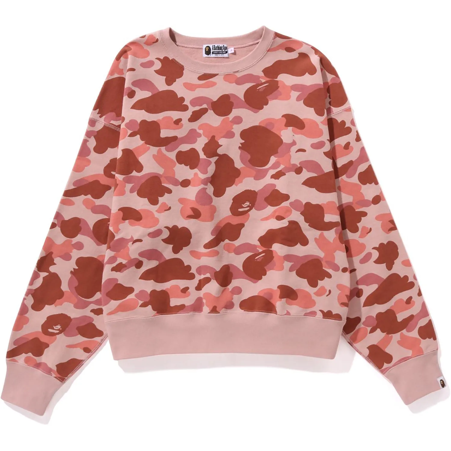 1ST CAMO CREWNECK LADIES