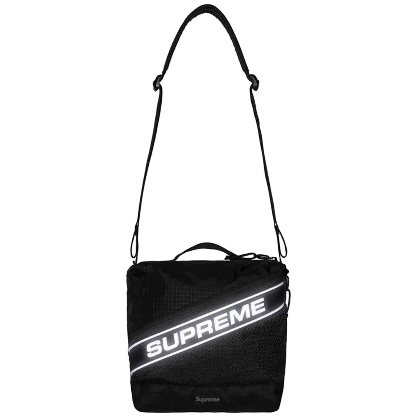 3D Logo Shoulder Bag (Black)