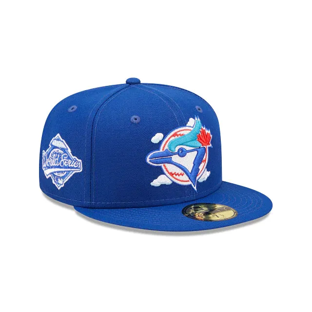 [60243855] Toronto Blue Jays 92 WS Blue Fitted Men's 59FIFTY Hat