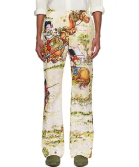 Adam Jones Off-White Thelwell Trousers