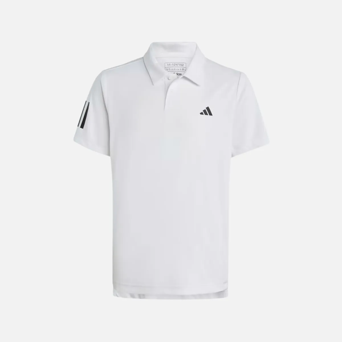 Adidas Club Tennis Kids Polo Shirt White.