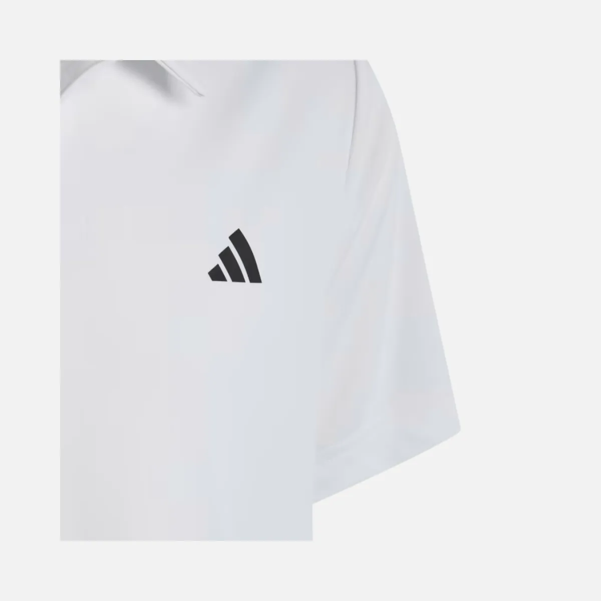 Adidas Club Tennis Kids Polo Shirt White.