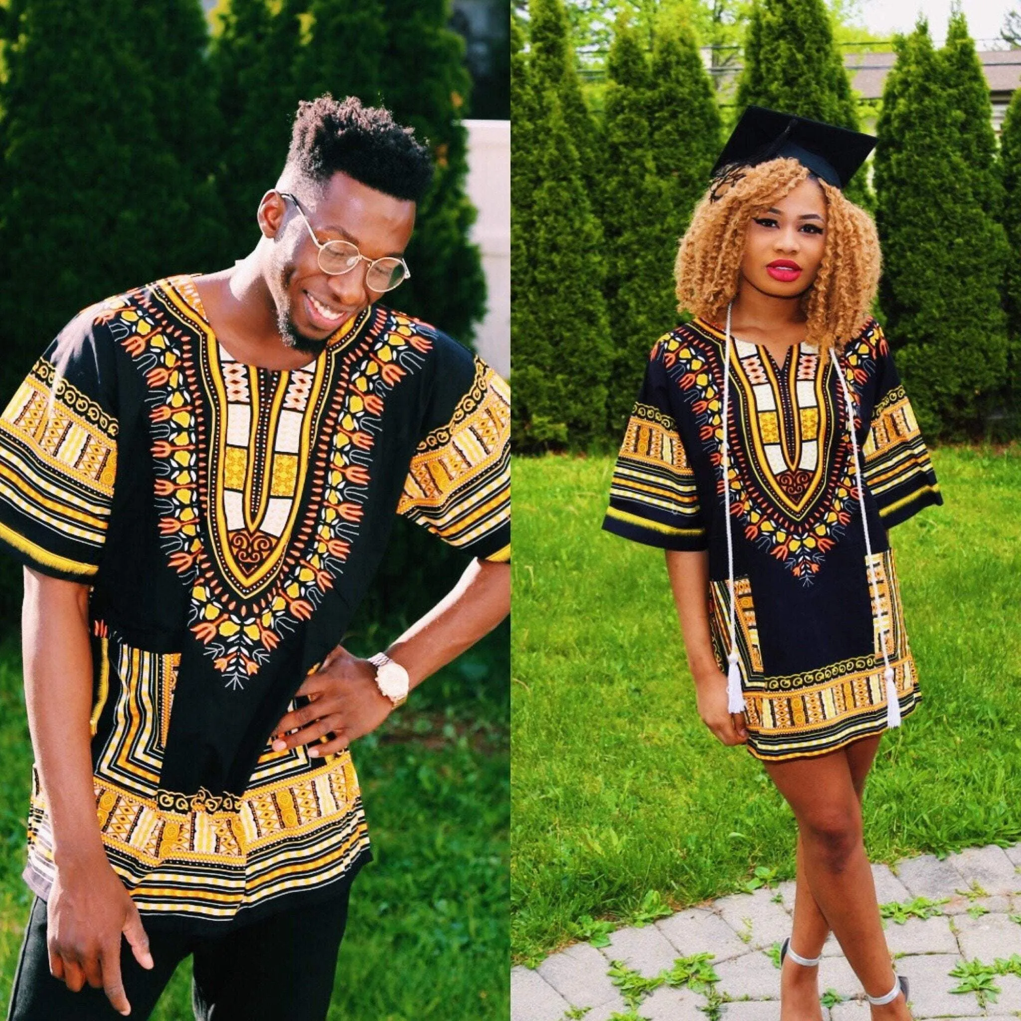 African Dashiki Unisex Shirt / Traditional Shirt