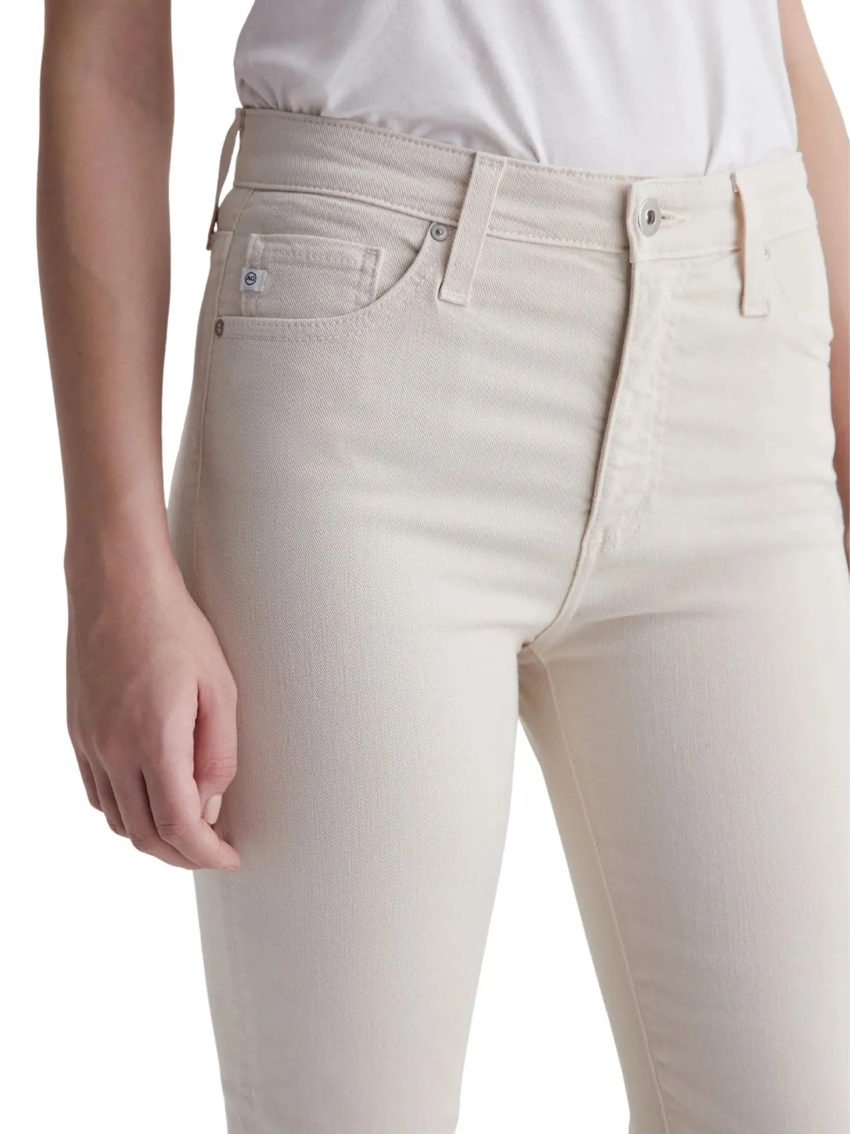 AG Jeans Mari Crop in Opal Stone