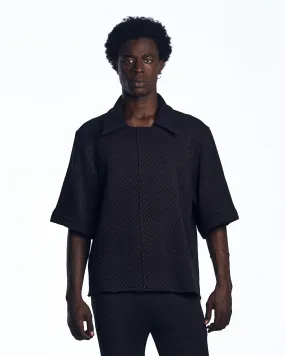 AJABENG Antwi Crochet Knit Shirt