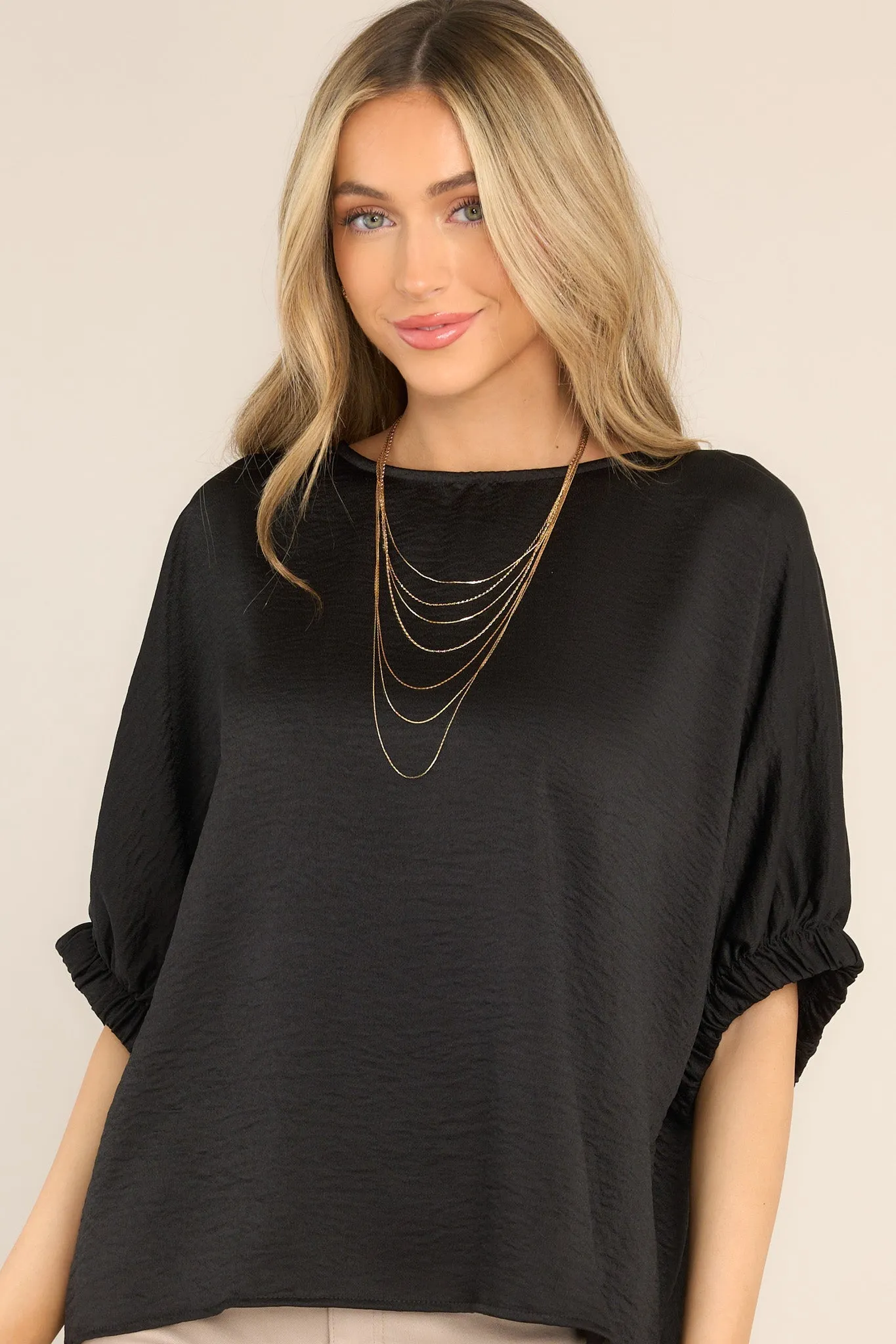 All About The Girl Black Top