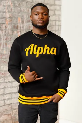 Alpha Chenille Sweatshirt