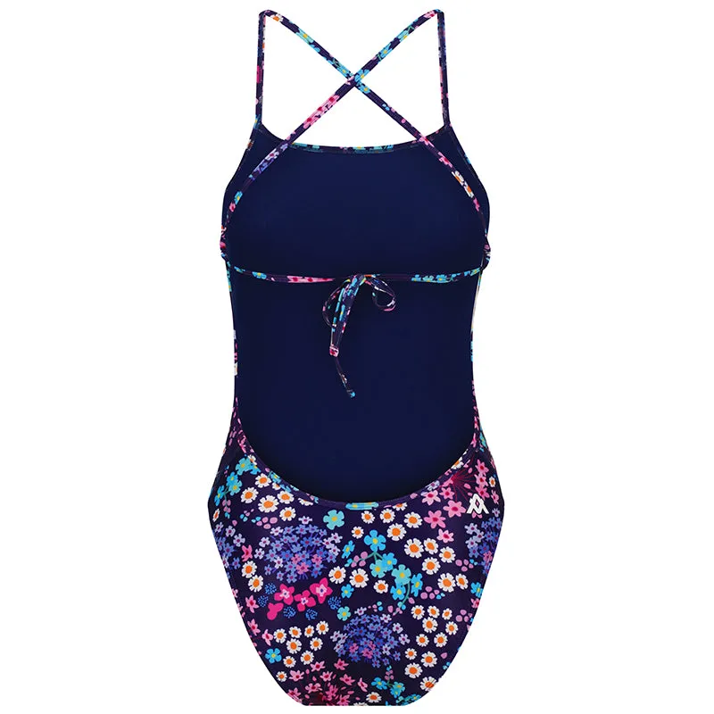 Amanzi - Daisyscape Ladies Tie Back One Piece