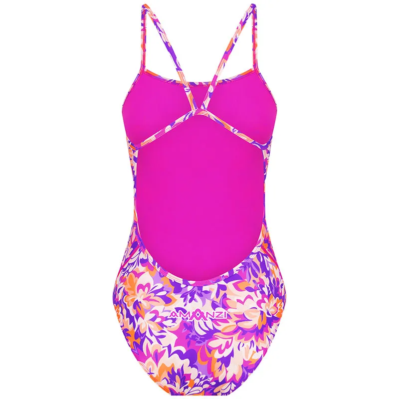 Amanzi - Petal Pop Ladies Proback One Piece