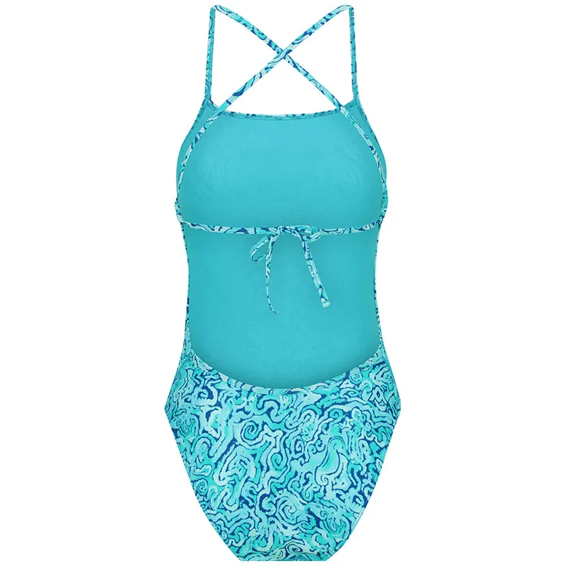 Amanzi - Tidal Ladies Tie Back One Piece