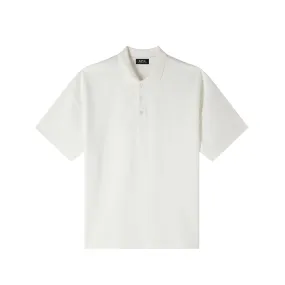 A.P.C. ANTOINE POLO SHIRT, White 