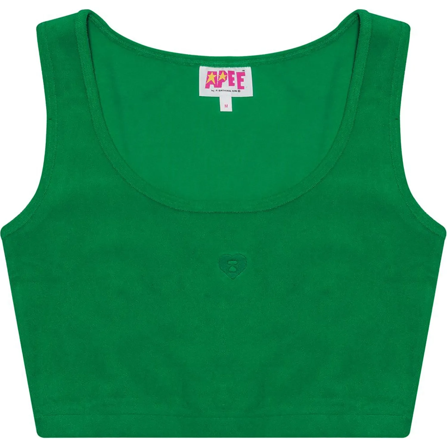 Apee Towelling Crop Top for Women