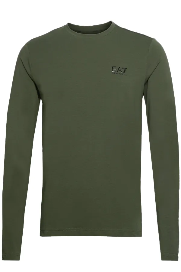 Armani EA7 Core ID Long Sleeve Tee Olive