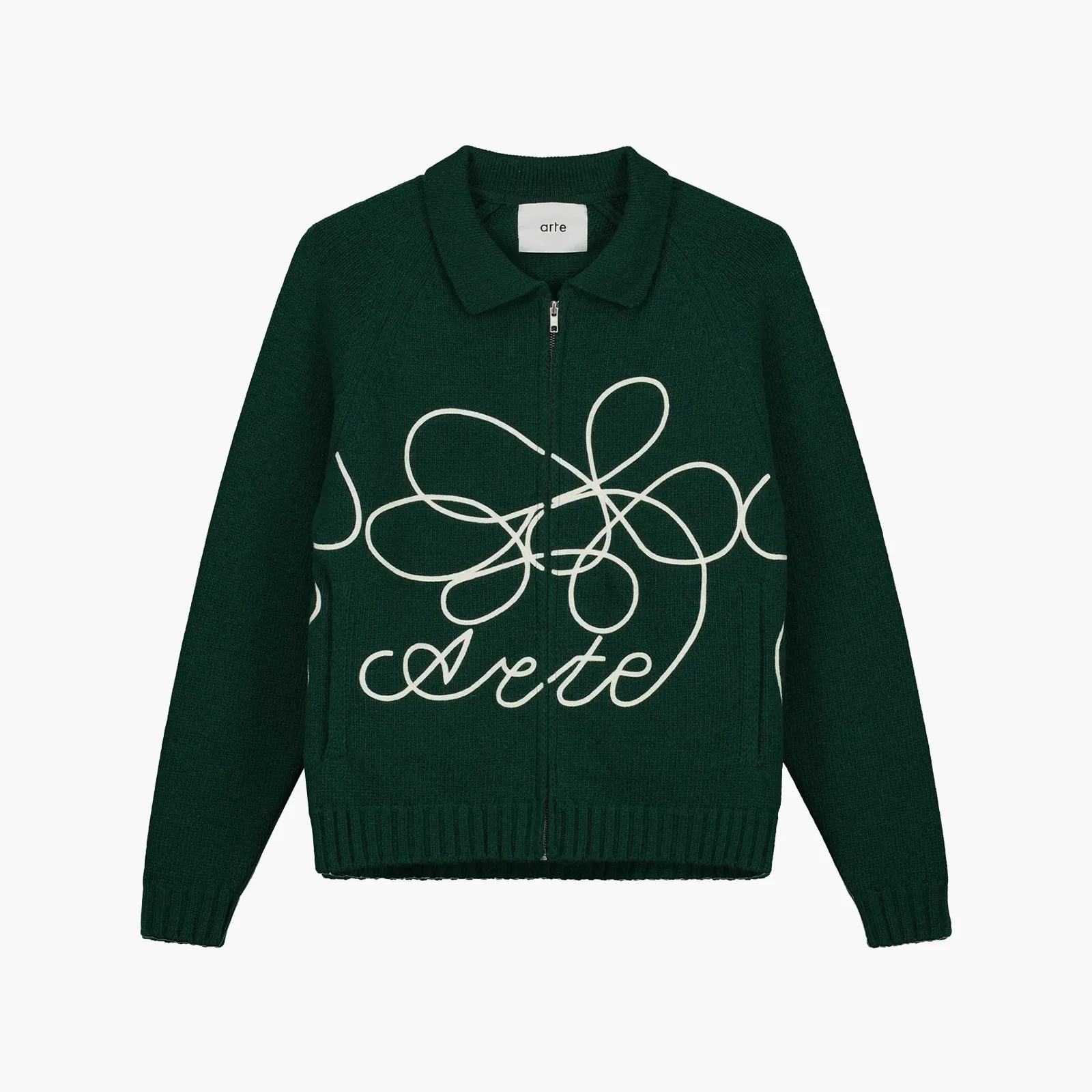 Arte Flower Logo Knit