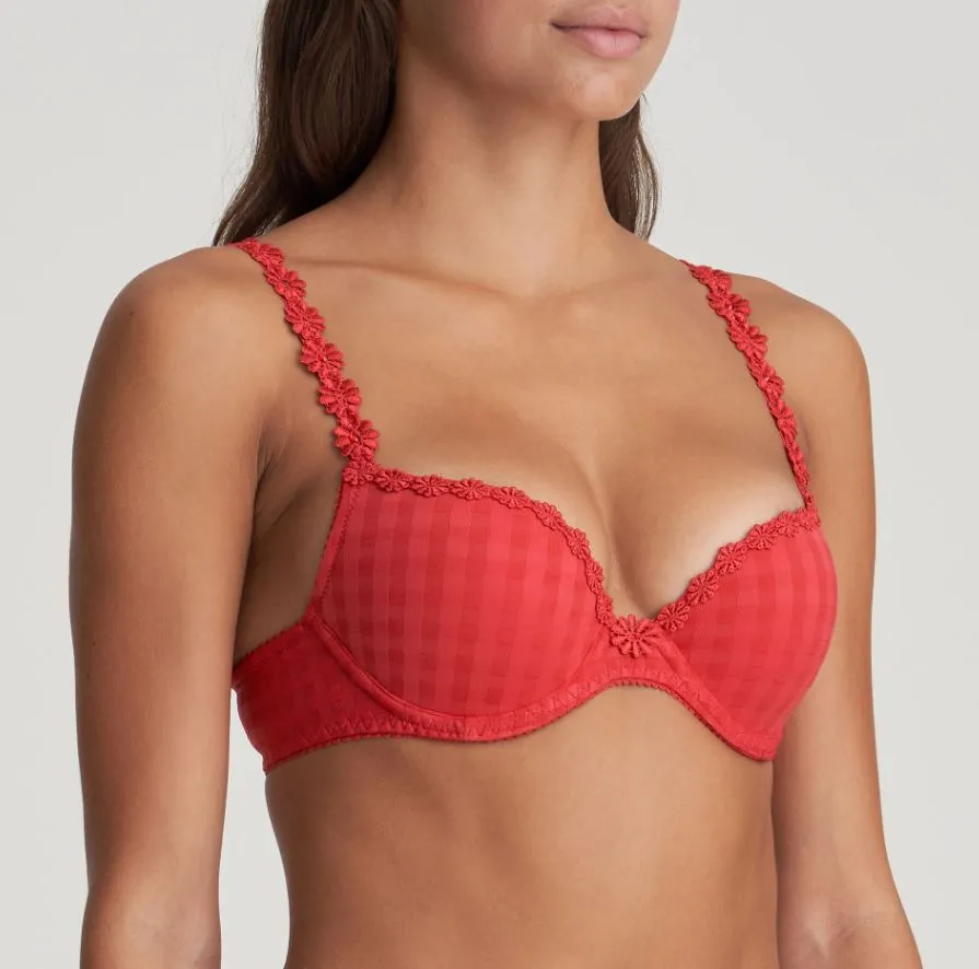 Scarlet A-D Push Up Plunge Bra