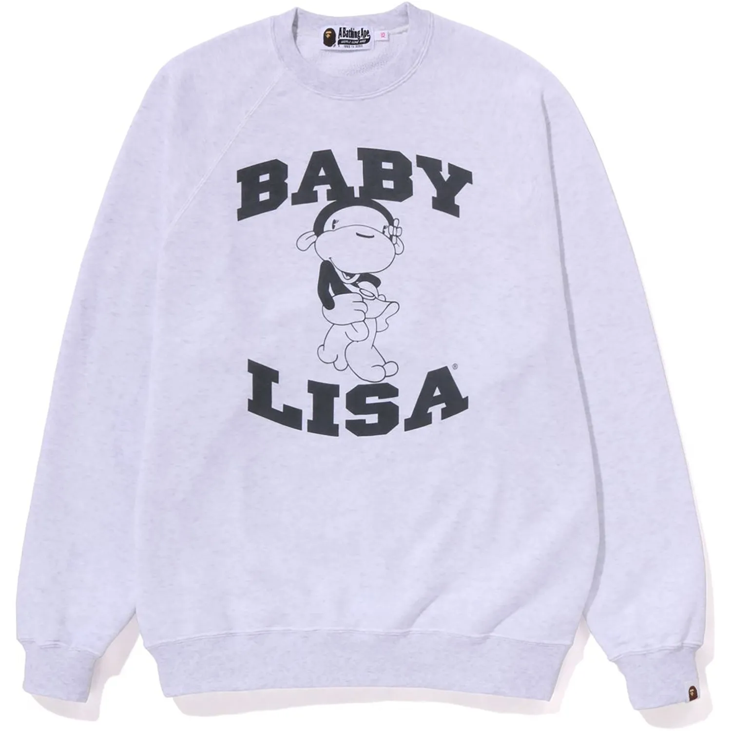 BABY LISA LADIES OVERSIZED CREWNECK