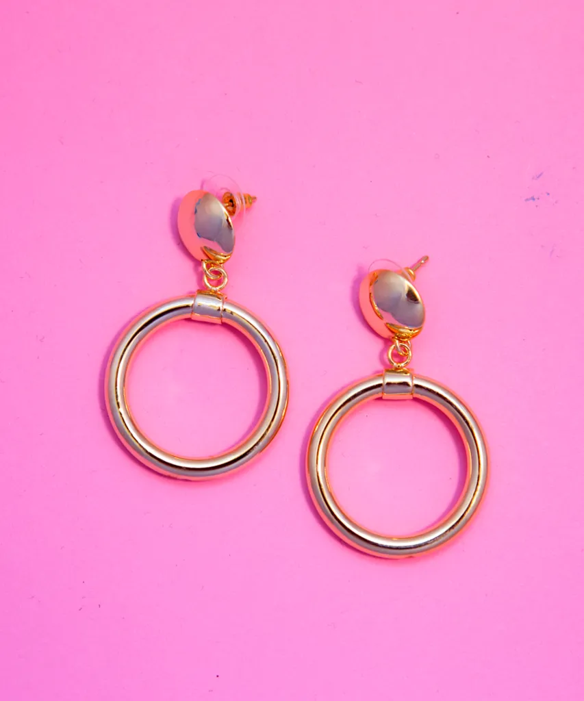 Gold Hoop Earrings