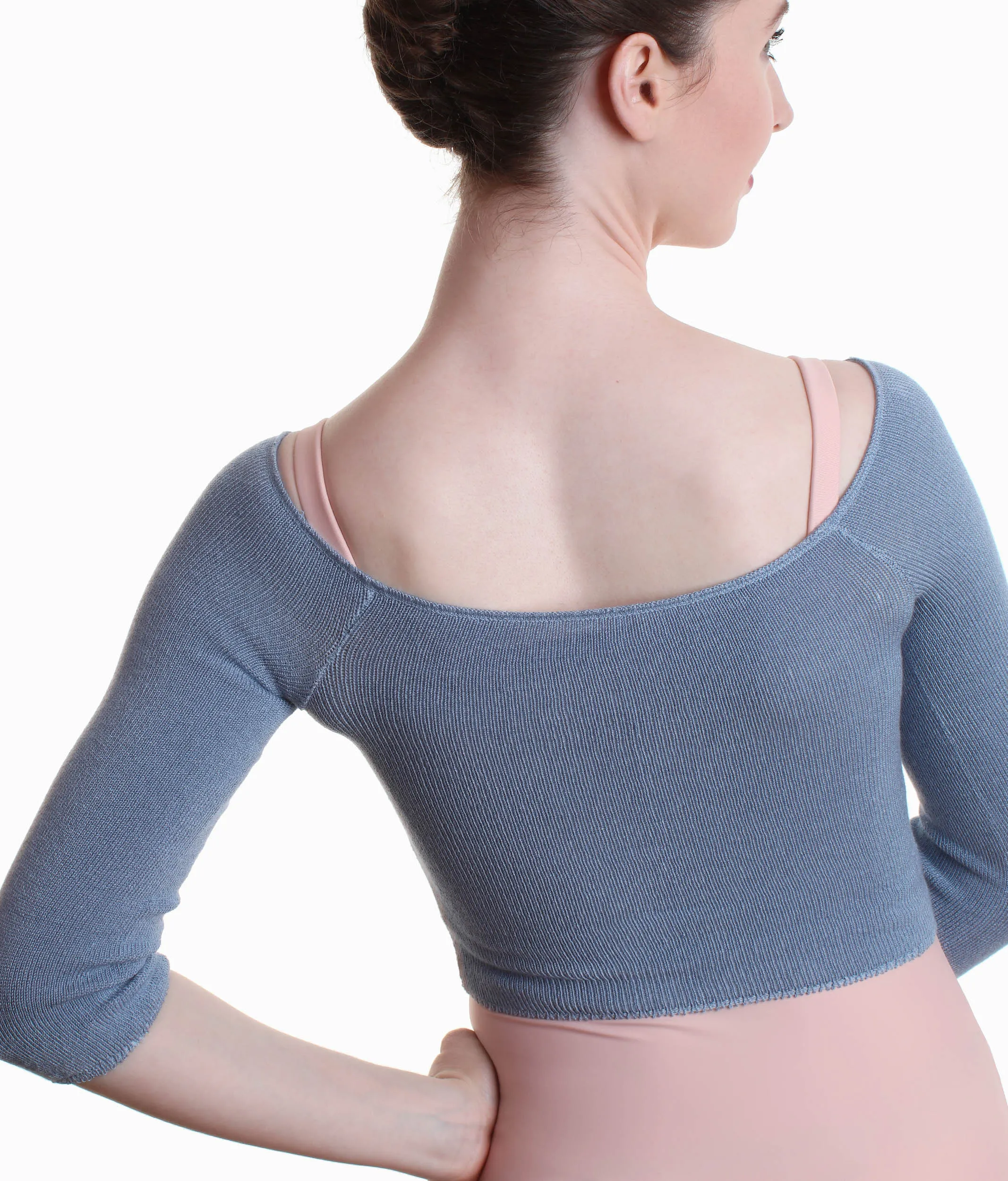 Bamboo Knit Ballet Crop Top - 6620