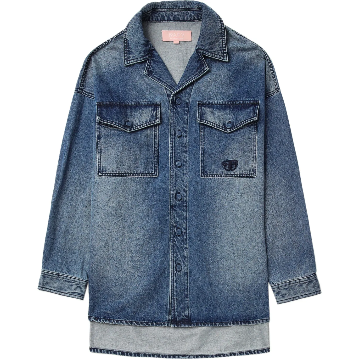 BAPY DENIM SHIRT LADIES