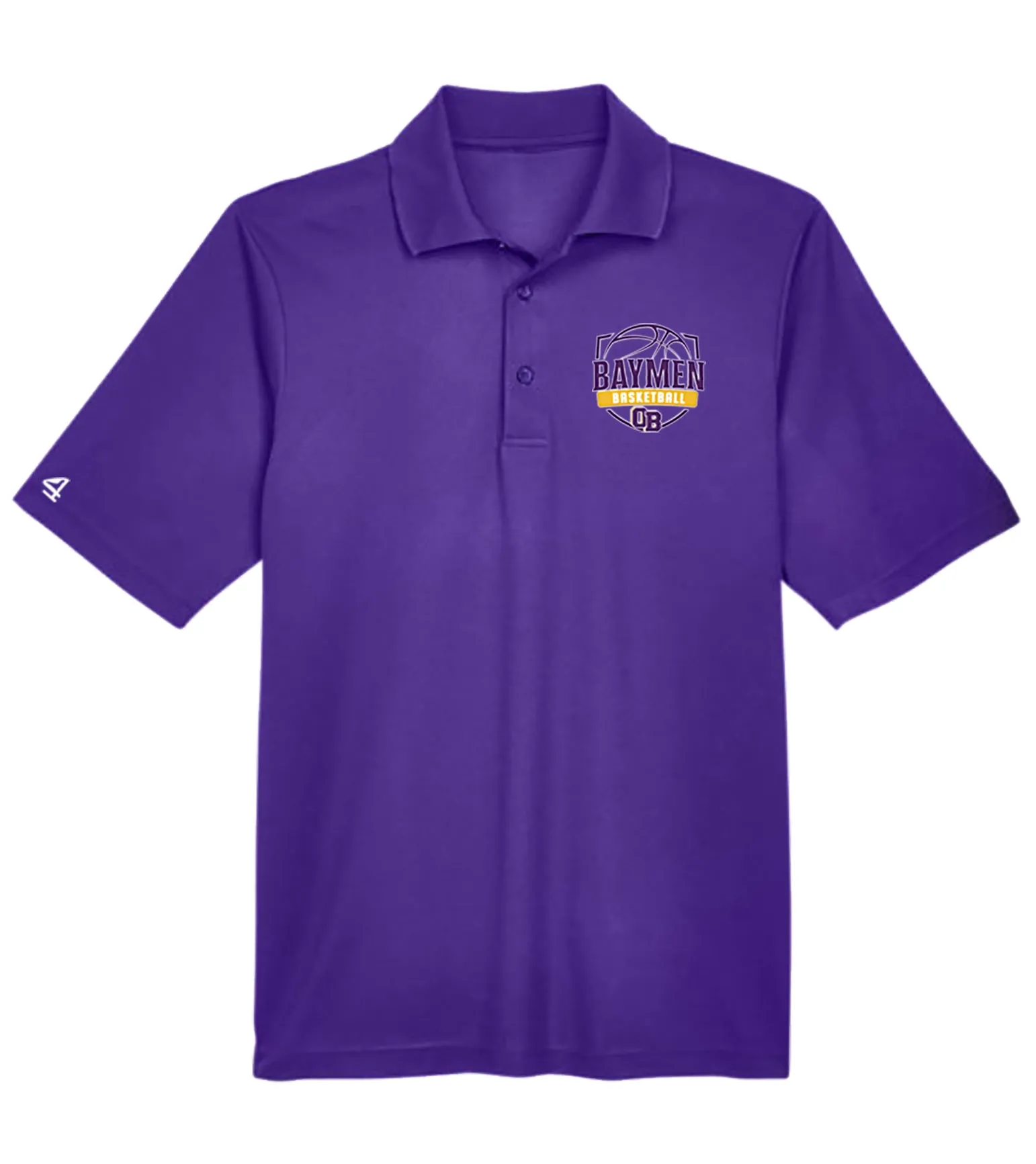 Baymen Girls Basketball Embroidered Polo