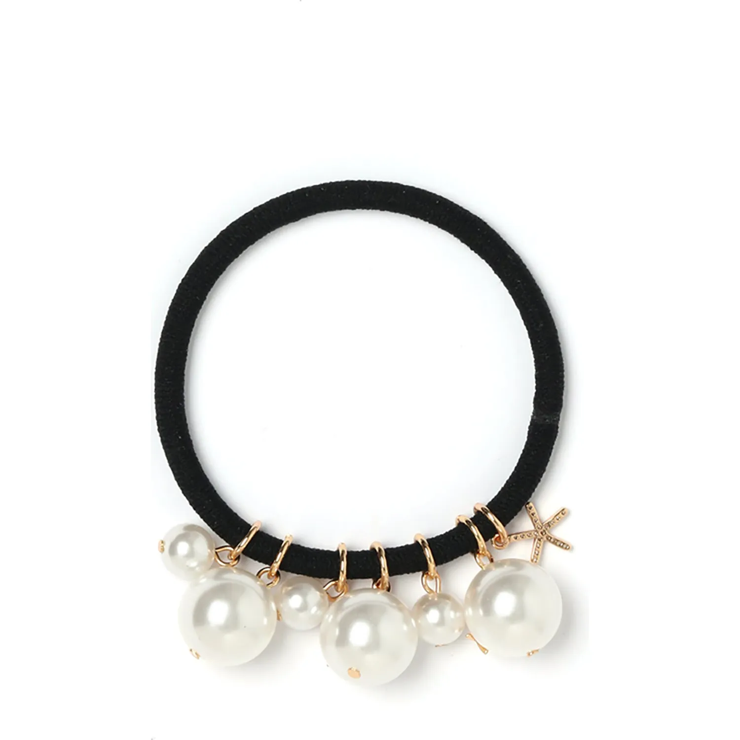 Beaded Pearl Headband Women