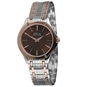 Two-Tone Brown Ladies Watch