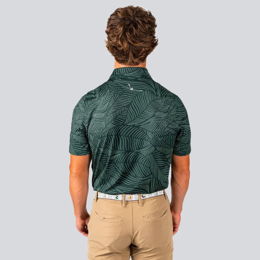 Bermuda Leaf Polo Shirt for Men