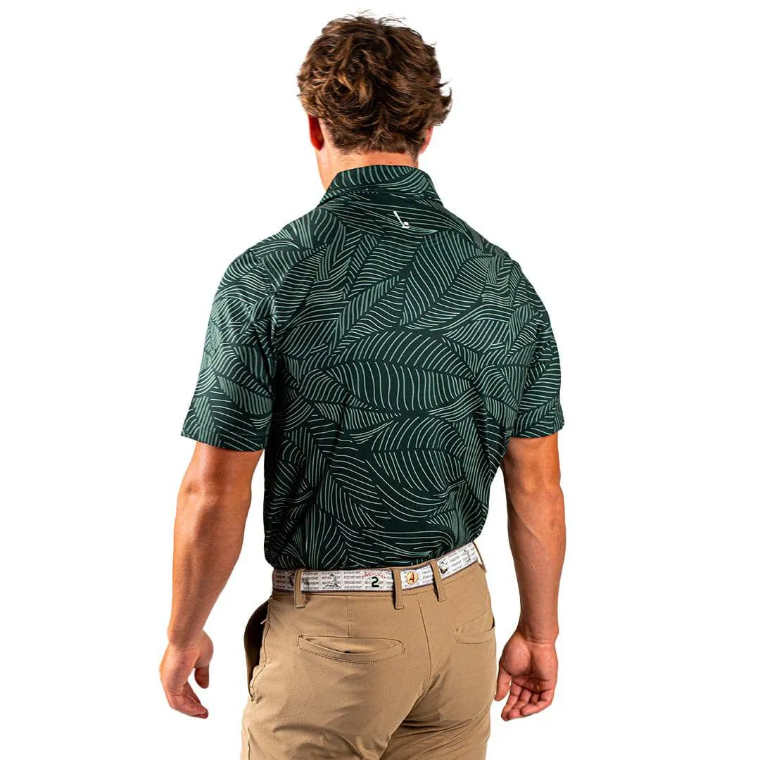 Bermuda Leaf Polo Shirt for Men