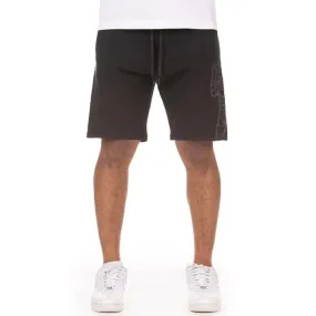 Billionaire Boys Club Black Shorts for Men with Astro Print