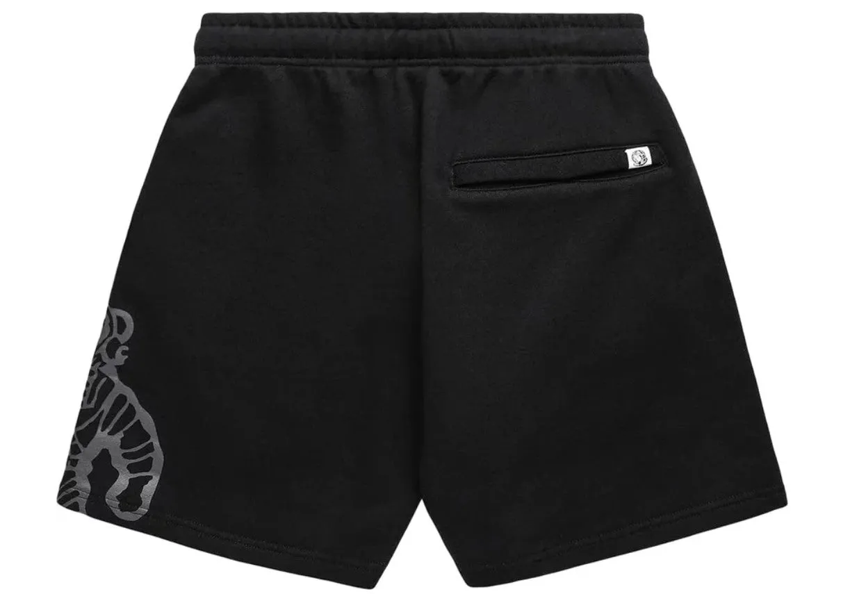 Billionaire Boys Club Black Shorts for Men with Astro Print