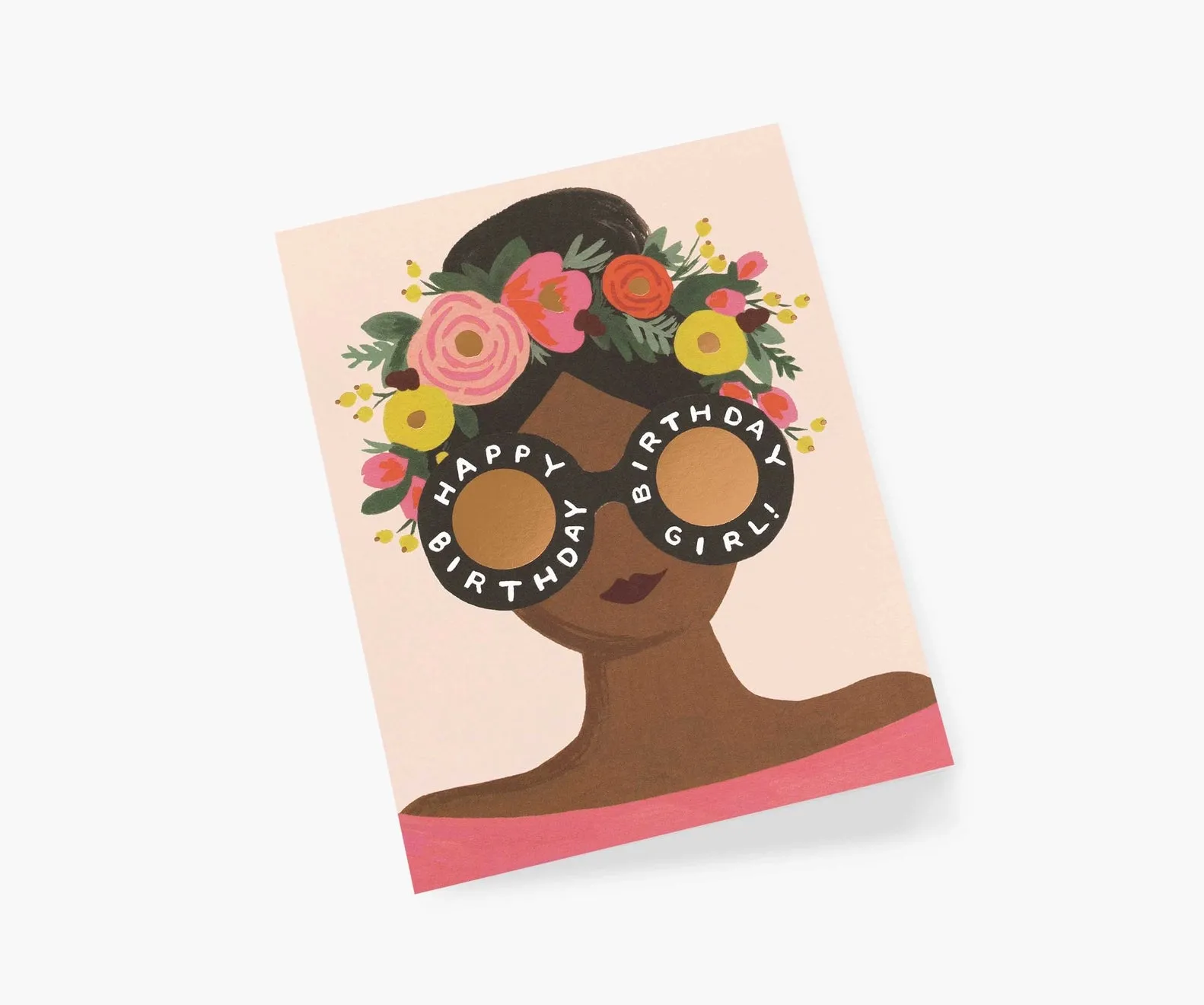 Birthday Card with Flower Crown