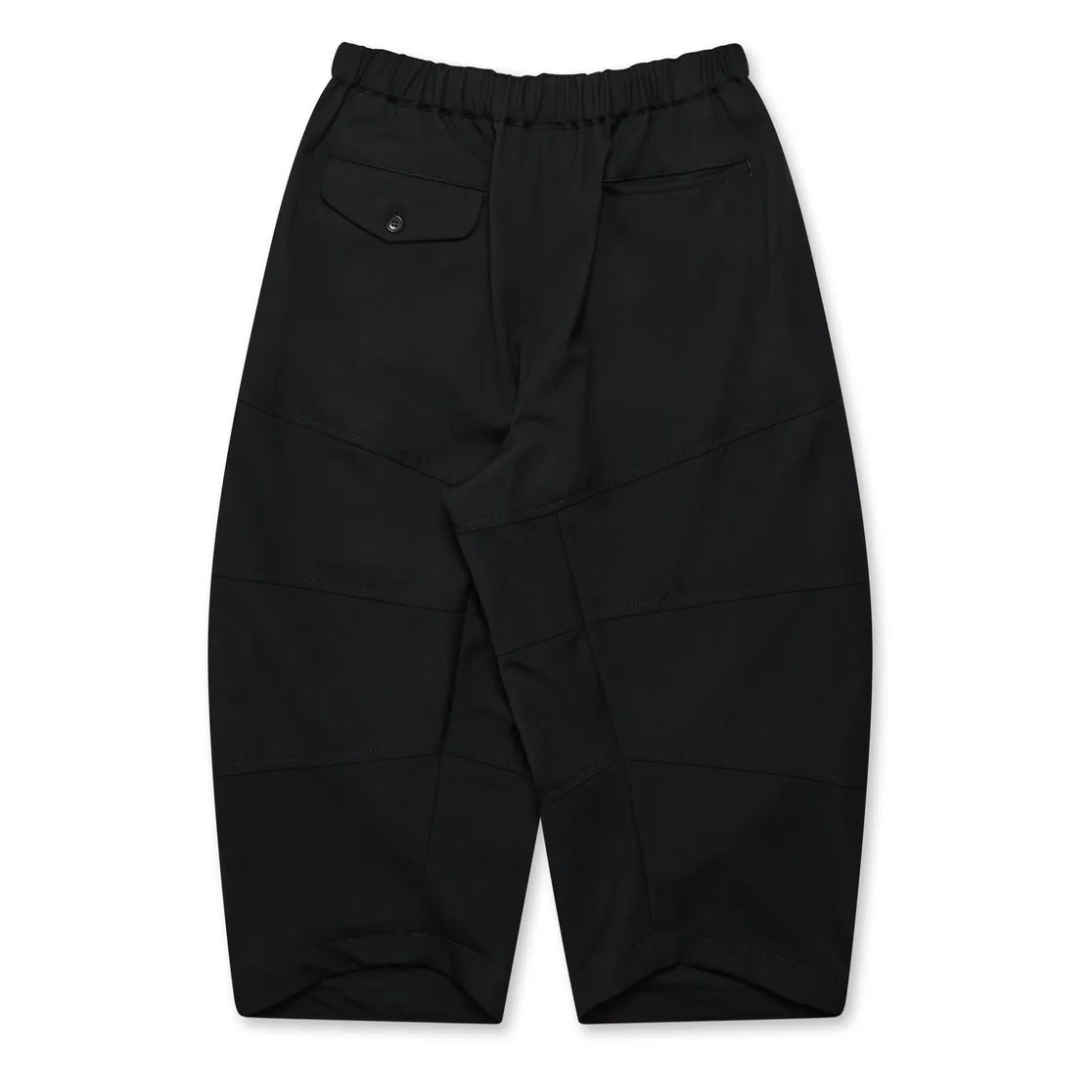 BLACK Comme Des Garons Barrel Leg Trousers (Black)