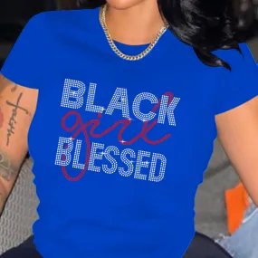 Black Girl Bling Blessed T-Shirt