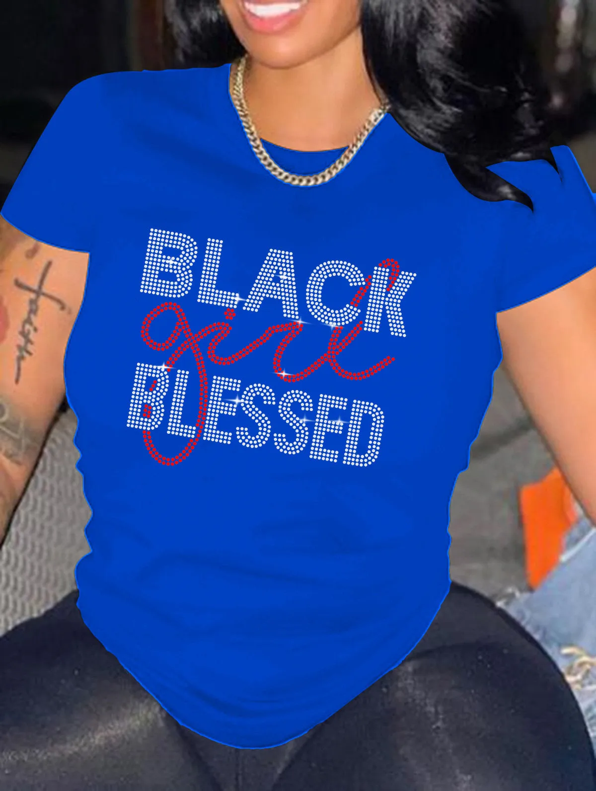 Black Girl Bling Blessed T-Shirt