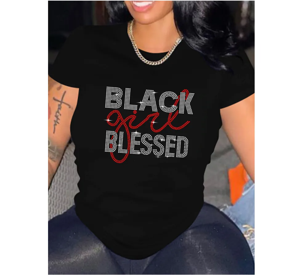 Black Girl Bling Blessed T-Shirt