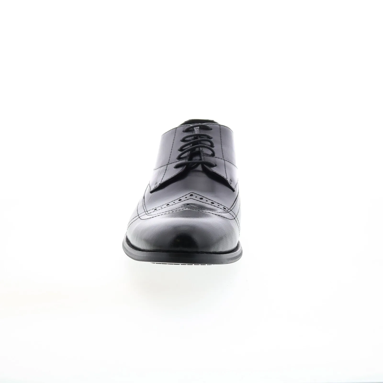 Black Men's Wingtip & Brogue Oxfords with Laces