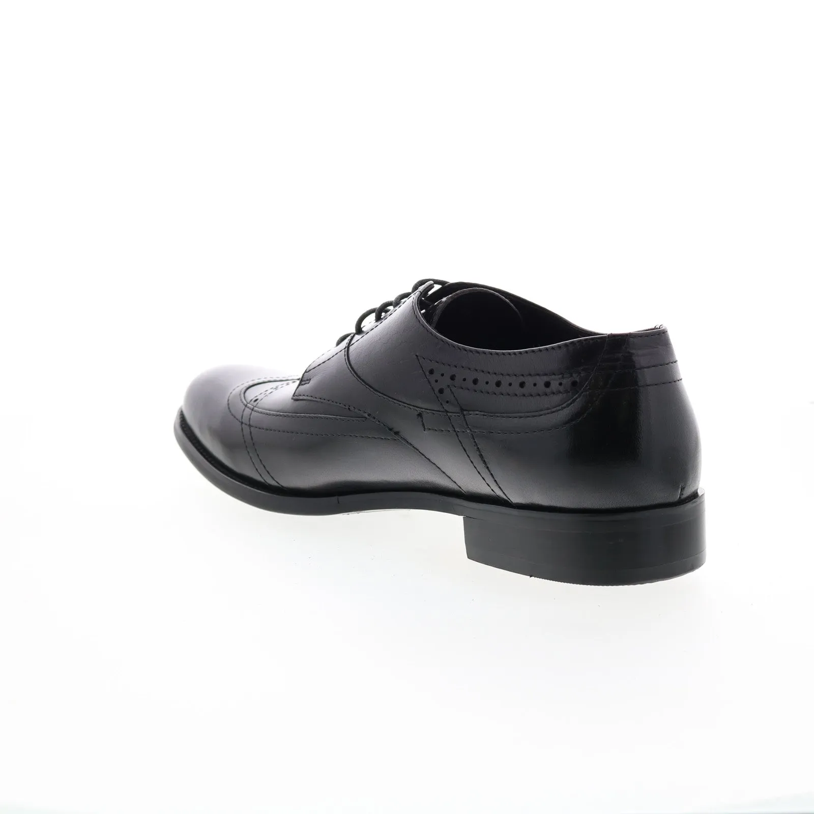 Black Men's Wingtip & Brogue Oxfords with Laces