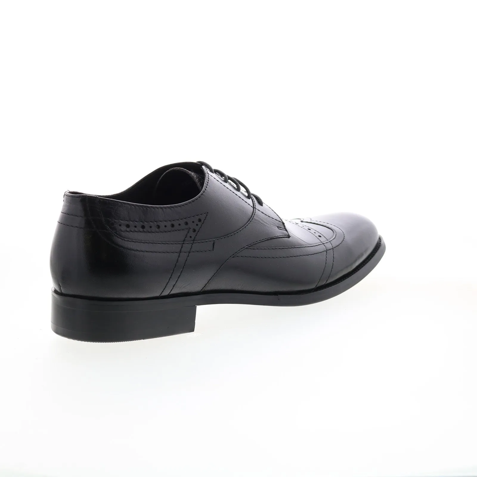 Black Men's Wingtip & Brogue Oxfords with Laces