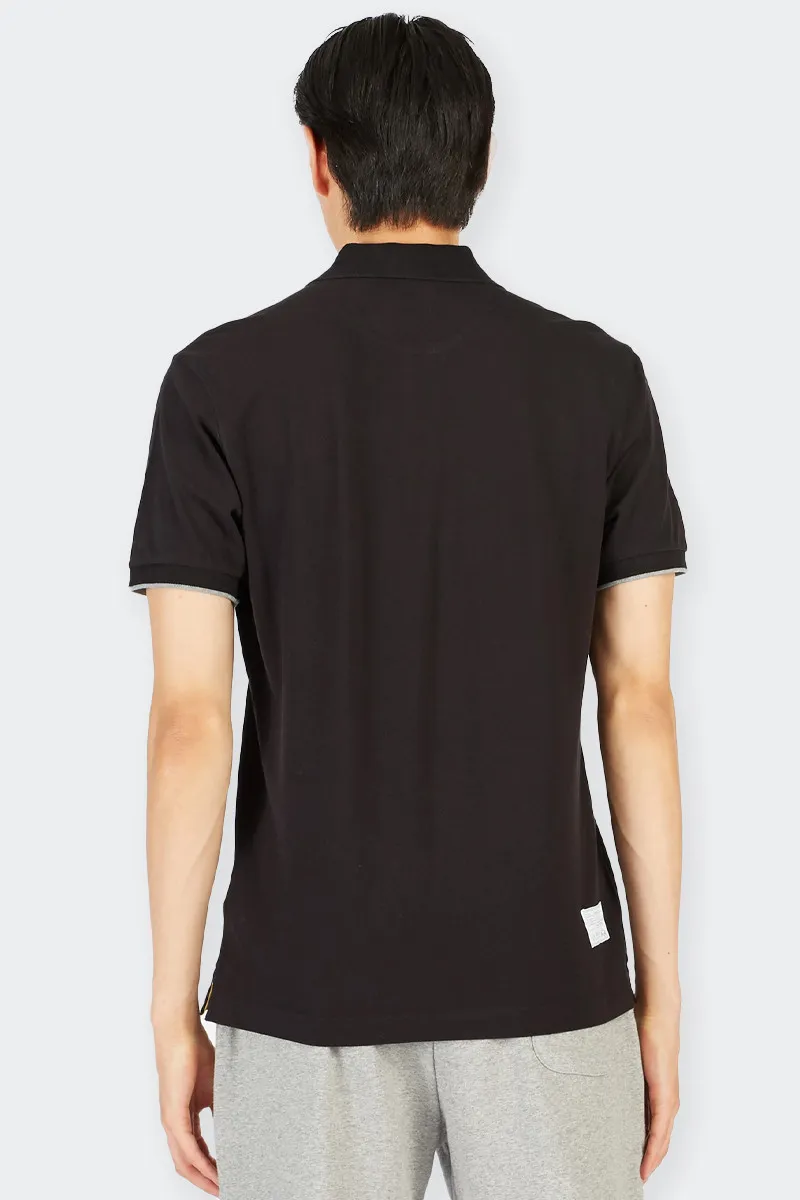 Black Miguel Regular Fit Polo