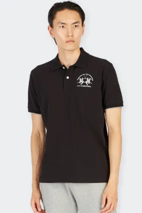 Black Miguel Regular Fit Polo