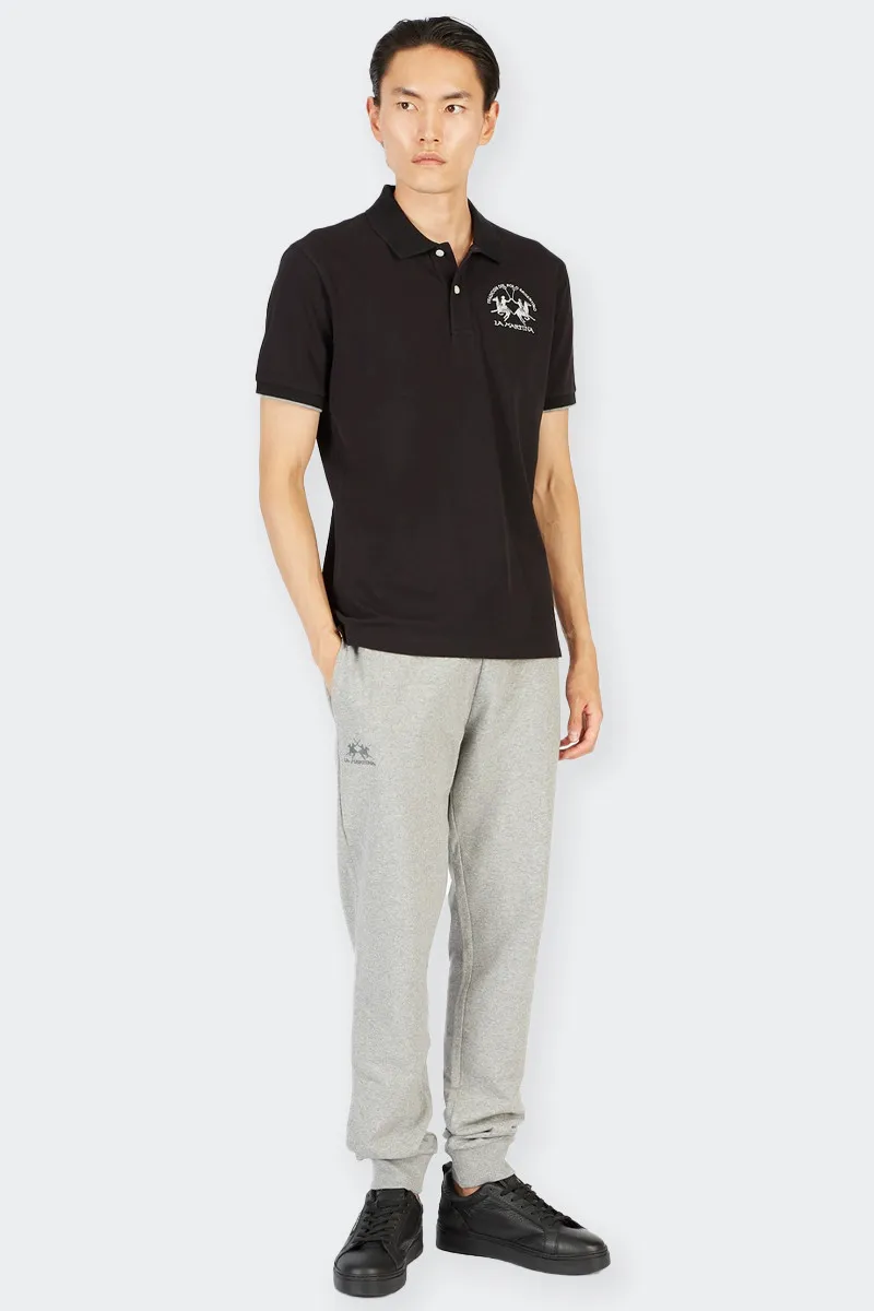 Black Miguel Regular Fit Polo