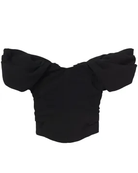 Black Off The Shoulder Nora Top