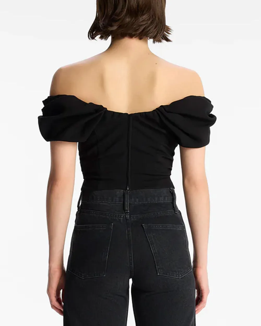 Black Off The Shoulder Nora Top