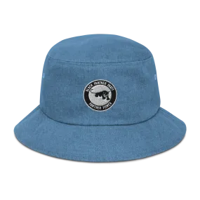 Black Panther Party Denim Bucket Hat