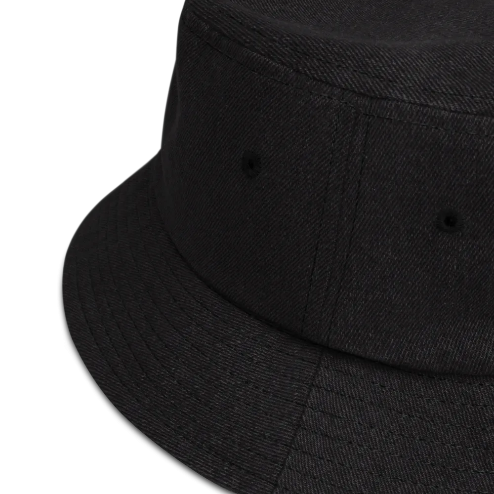 Black Panther Party Denim Bucket Hat