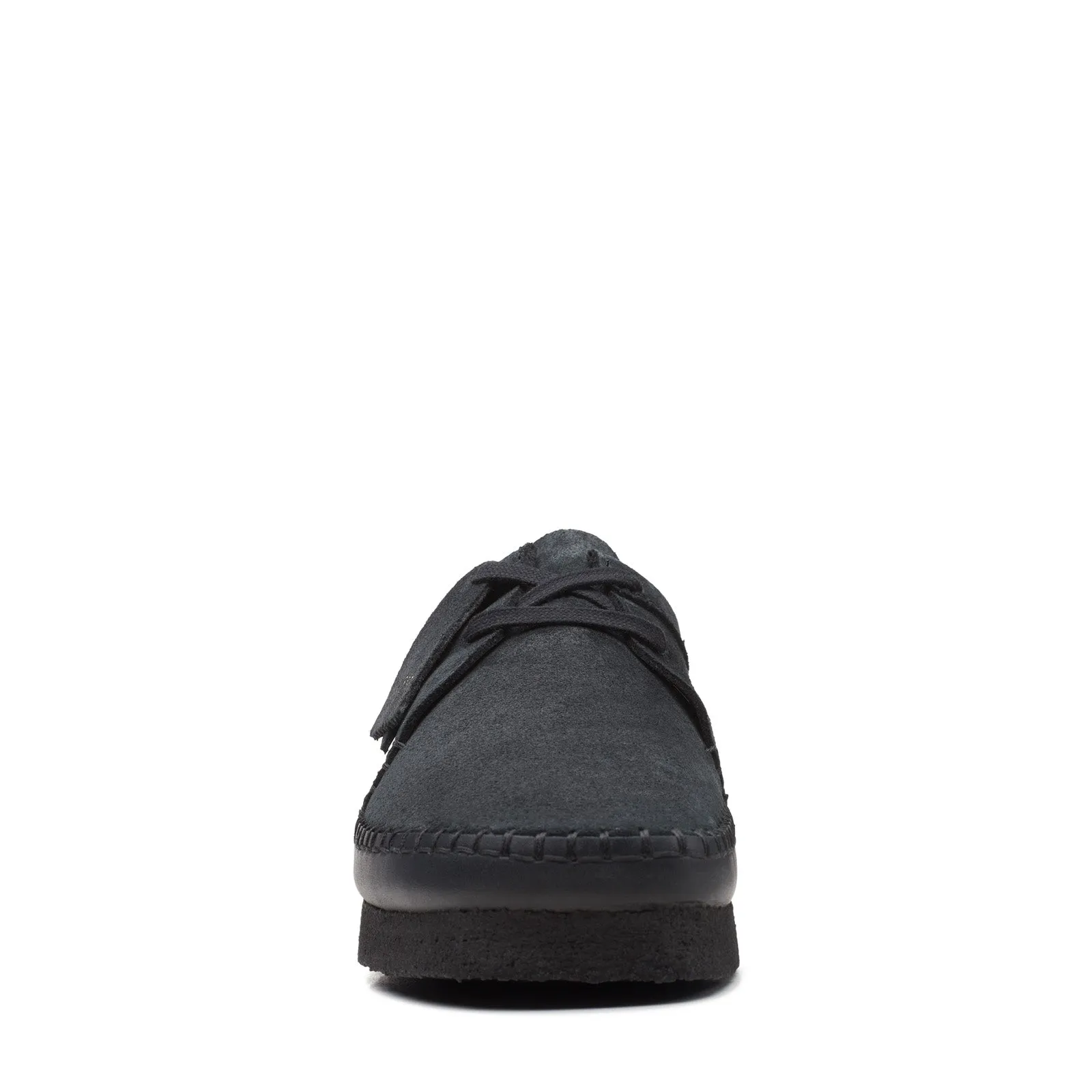 Black Suede Men's Casual Oxfords with Laces