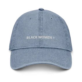 Black Women > Denim Dad Hat