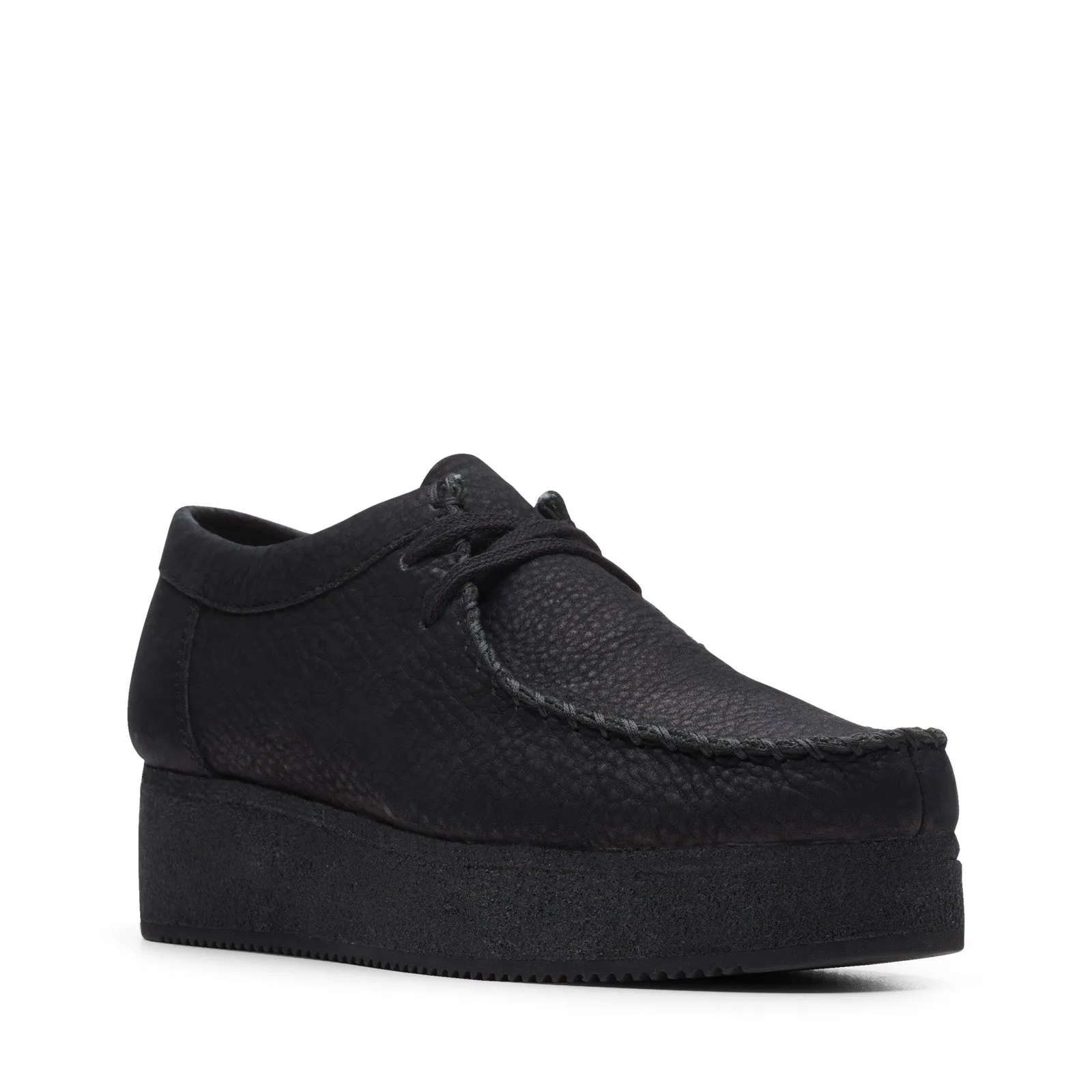 Black Women's Casual Oxfords with Laces