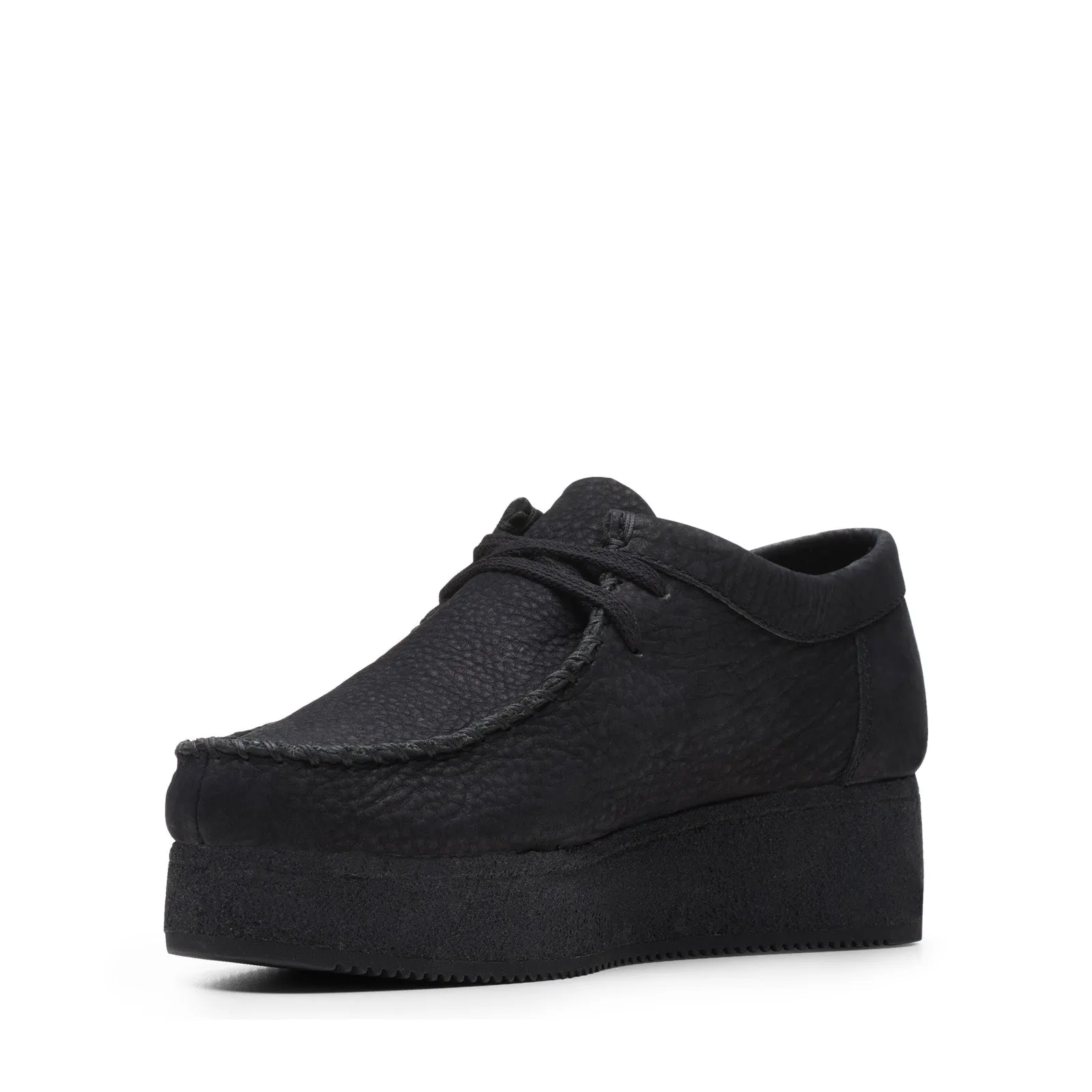 Black Women's Casual Oxfords with Laces